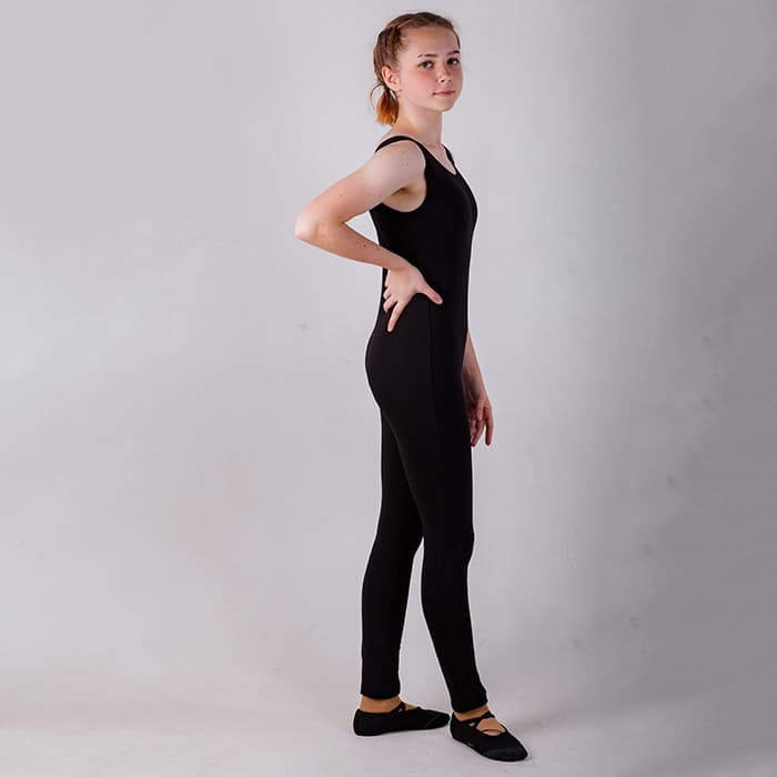 Belly Dance Комбінезон чорний гімнастичний, кулір