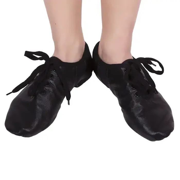 Belly Dance Джазовки низькі шкіряні на шнурівці