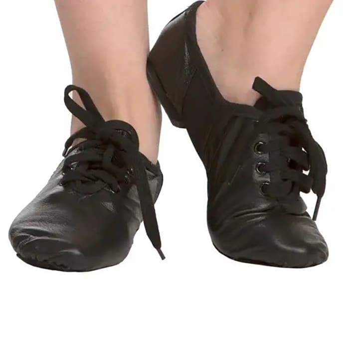 Belly Dance Джазовки низькі шкіряні на шнурівці